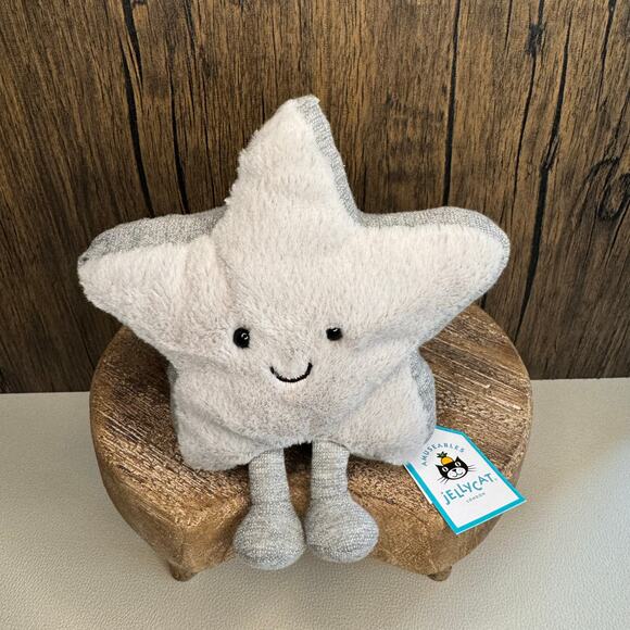 Jellycat Silver Star NEW! Jellycat FAST SHIP Jellycat Christmas Star - Picture 1 of 8
